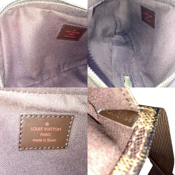 064515AG Louis Vuitton Waist Bag Brown Geronimos Damier - Picture 13 of 14